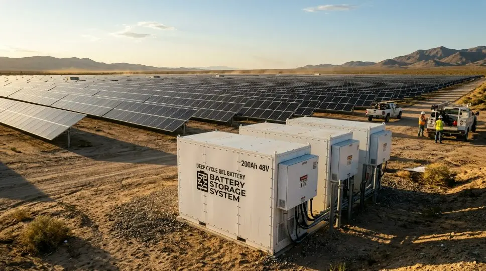 Končni vodnik po PV pretvornikih in shranjevanju energije v ZDA: prednost GEL baterije