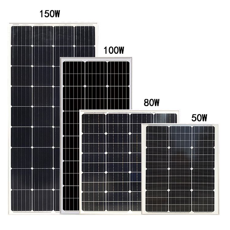 Monokristalni sončni panel